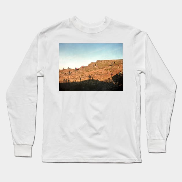 The Giant's Causeway Long Sleeve T-Shirt by rosedew